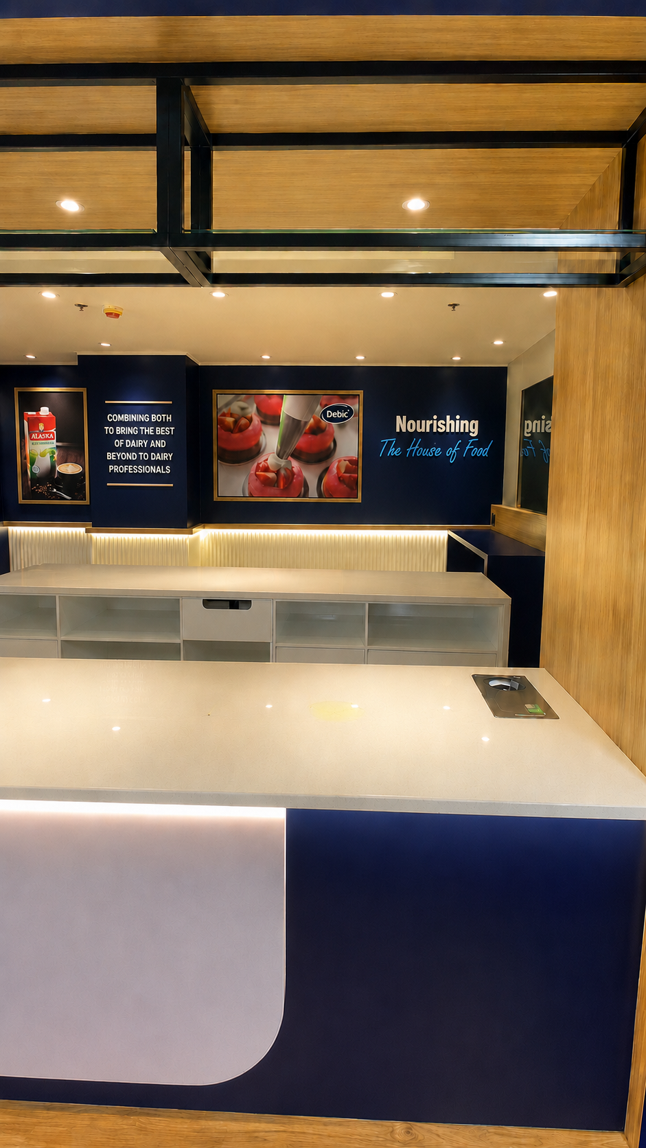 Alaska Milk Makati commercial interior fit-out result by Manila Exhibition