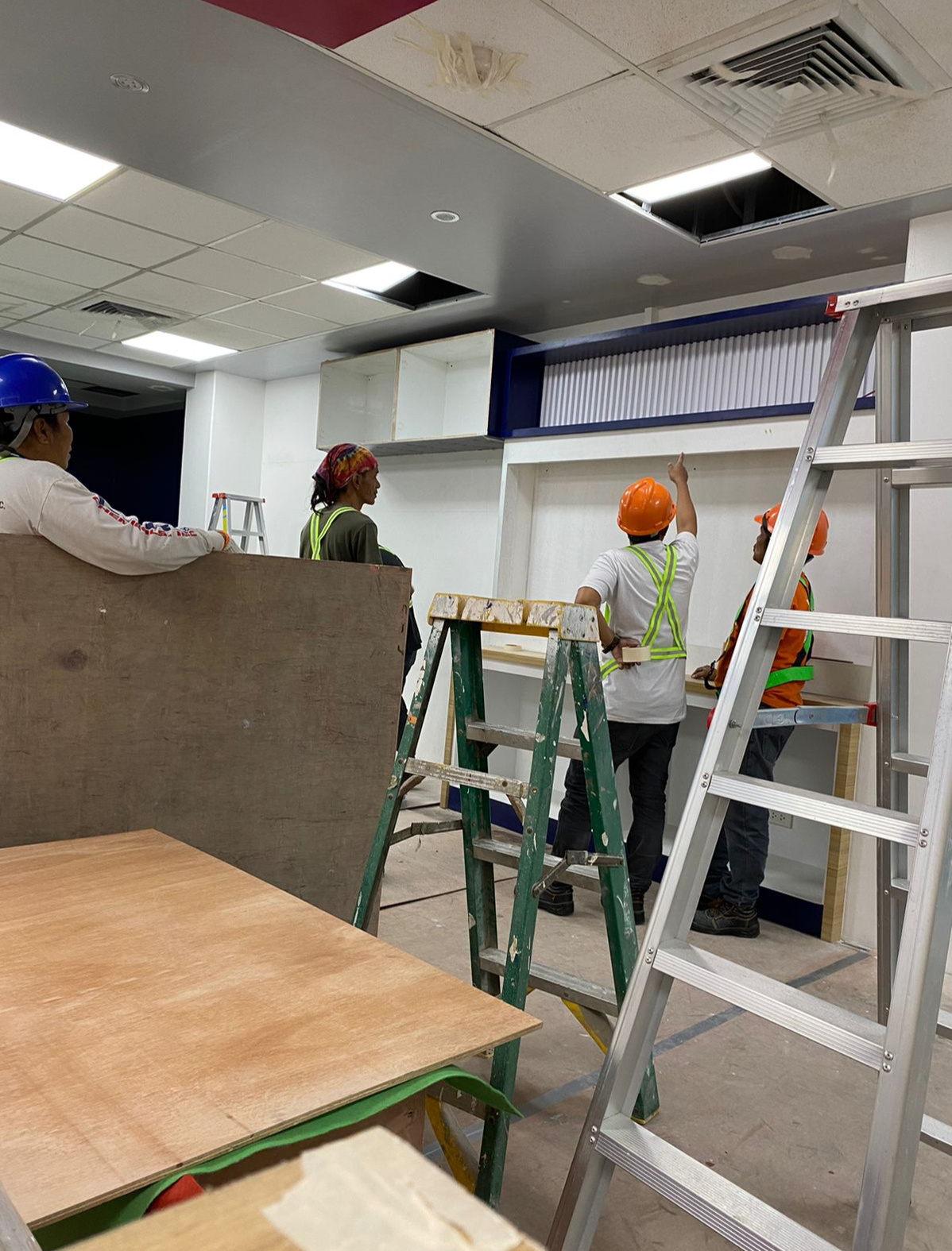 Commercial fit-out planning stage by Manila Exhibition