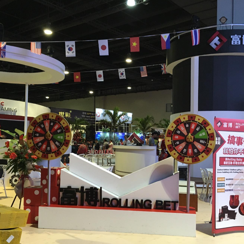 Rolling Bet project work by Manila Exhibition and Event Contractor