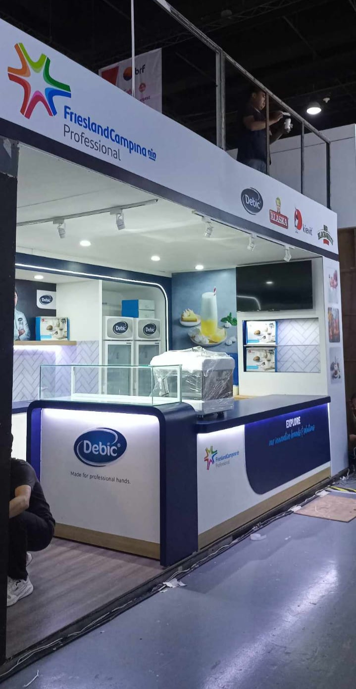Friesland Campina project work by Manila Exhibition and Event Contractor