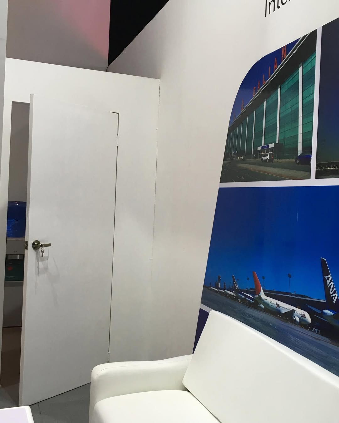 Dalian airport exhibition booth project for Routes Asia by Manila Exhibition