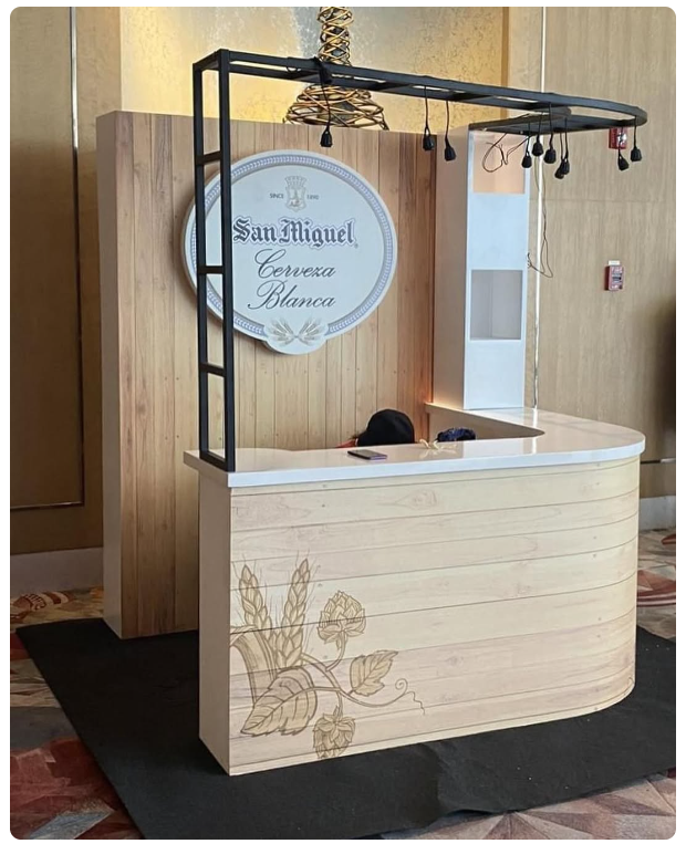 San Miguel Kiosk by Manila Exhibition