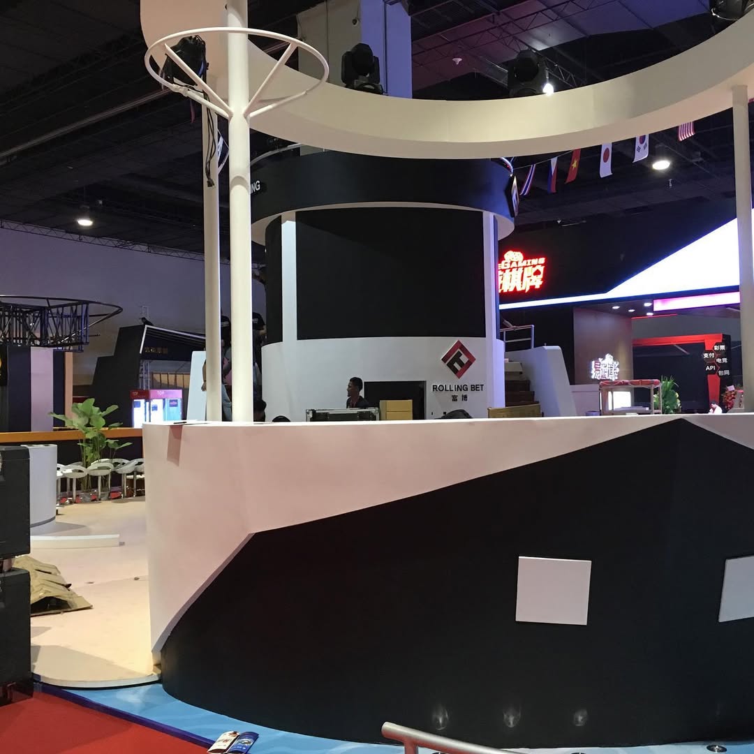 Rolling Bet booth project for Phil-Asian Gaming Expo by Manila Exhibition