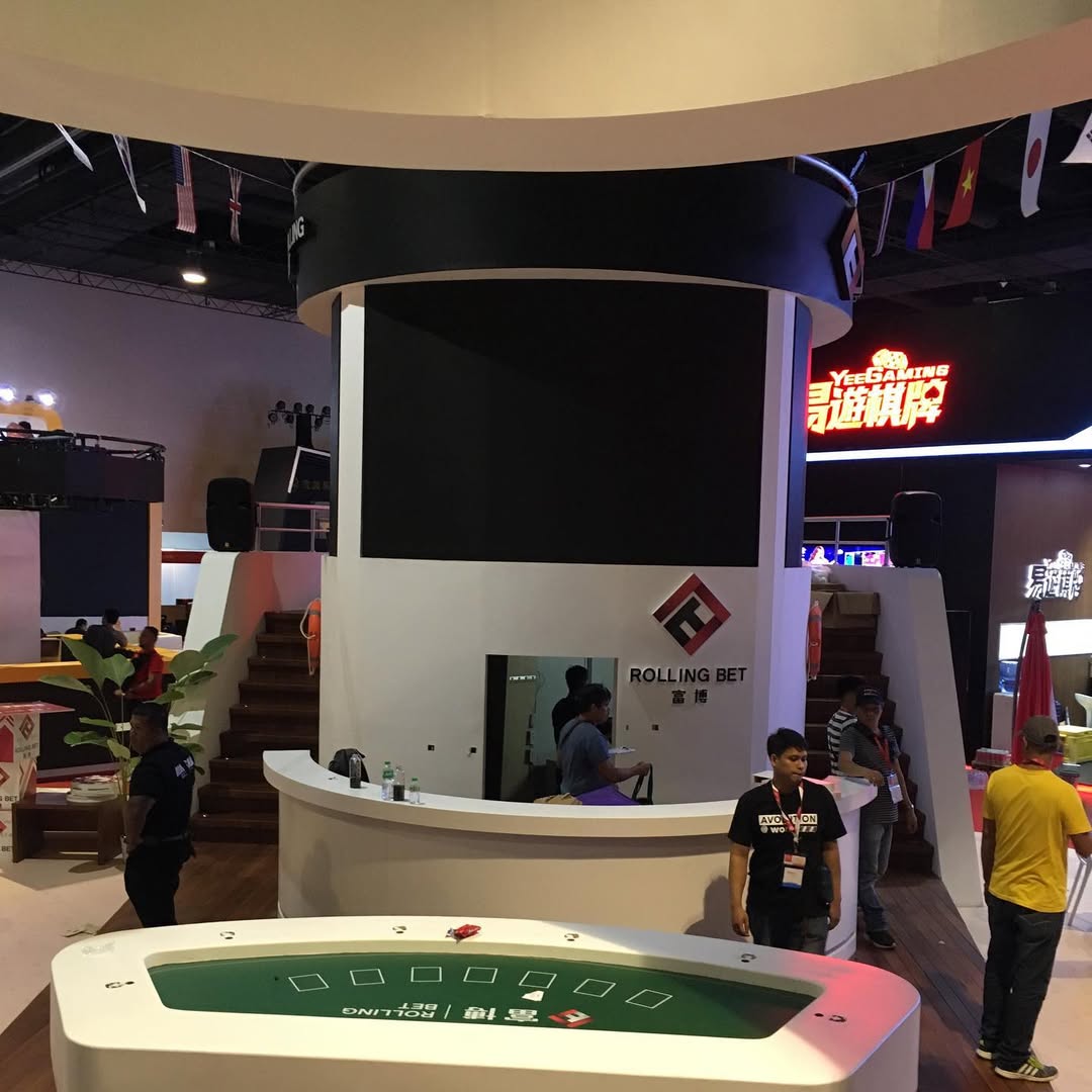 Phil-Asian Gaming Expo branded booth display by Manila Exhibition