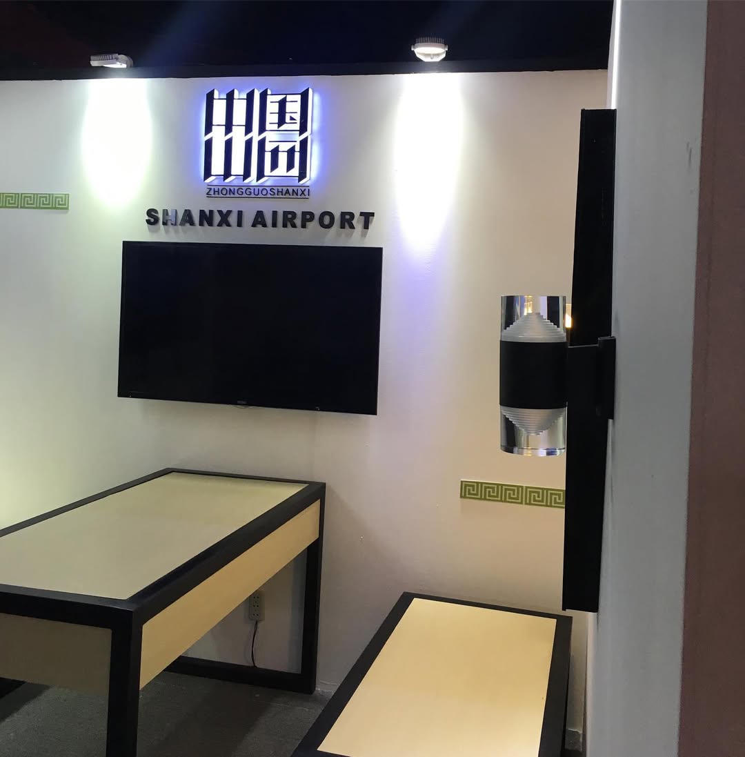 Shanxi airport aviation booth for Routes Asia by Manila Exhibition