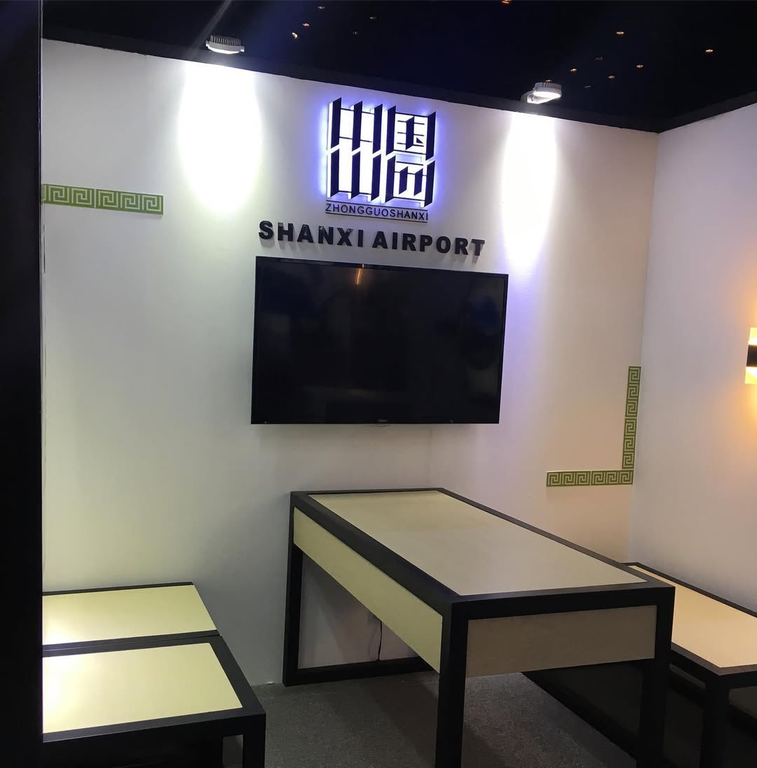 Shanxi airport booth display for Routes Asia by Manila Exhibition