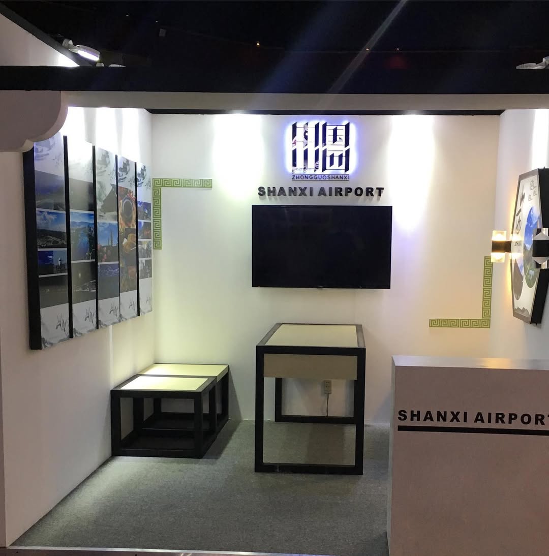 Shanxi airport booth project detail for Routes Asia by Manila Exhibition