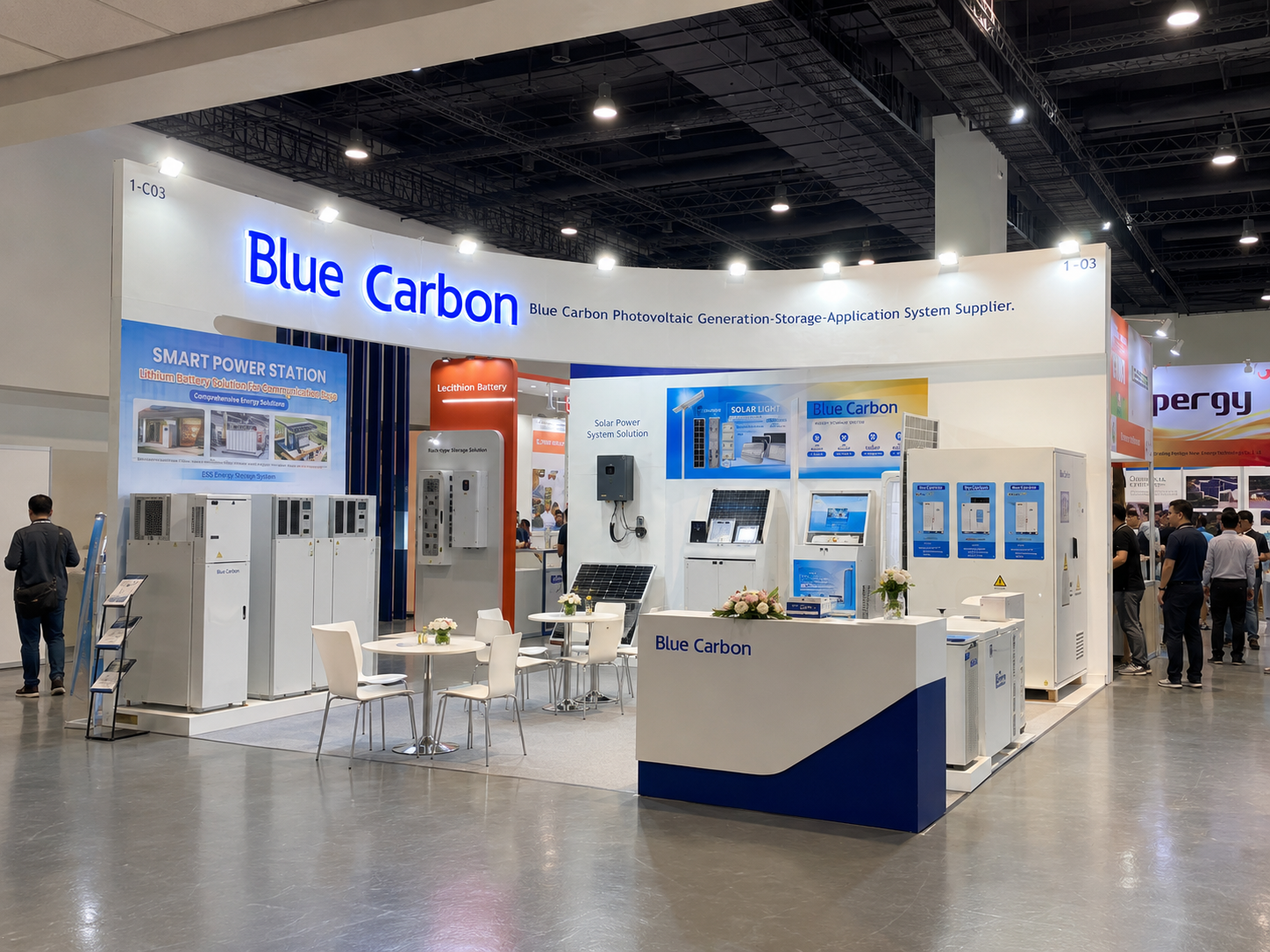Trade show booth and branded display build by Manila Exhibition