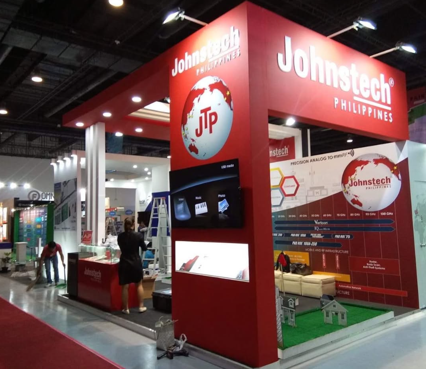 Custom exhibition booth fabrication project by Manila Exhibition